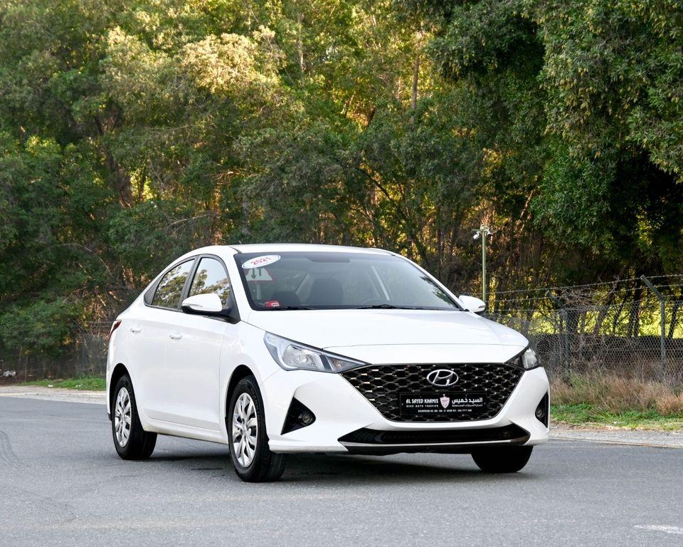 Hyundai Accent GLS 1.6L (123 HP) Hyundai Accent 1.6L 2021 GCC Original Paint & accident-free Excellent Condition 66