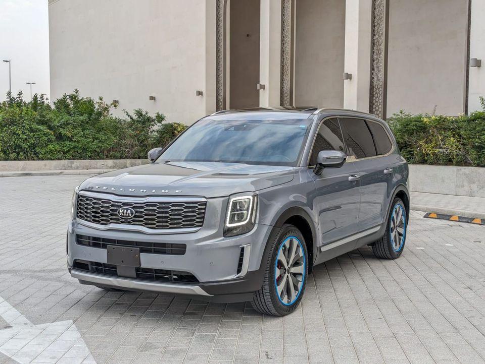 Kia Telluride Kia Telluride 2021 LHD grey colour