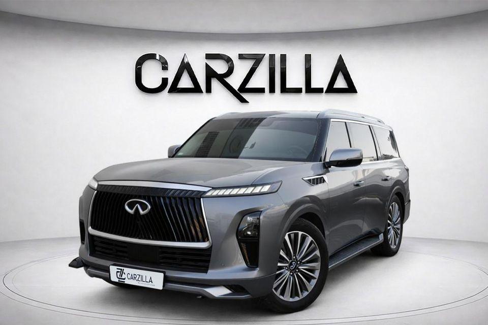 Infiniti QX80 Sensory Bench Chairs 3.5L RAMADAN OFFER l AED 6,462 P.M l 0% Down Payment l SENSORY l Agency Warrant