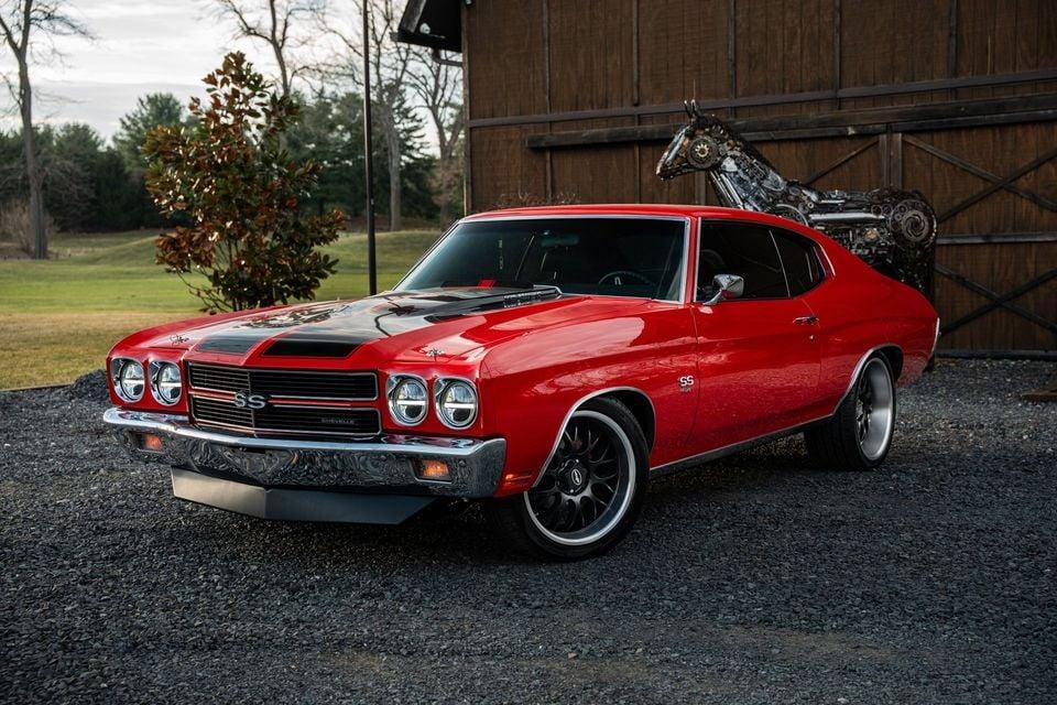 Chevrolet Chevelle Chevy Big Block V8, Ridetech Suspension Pro Touring Restomod