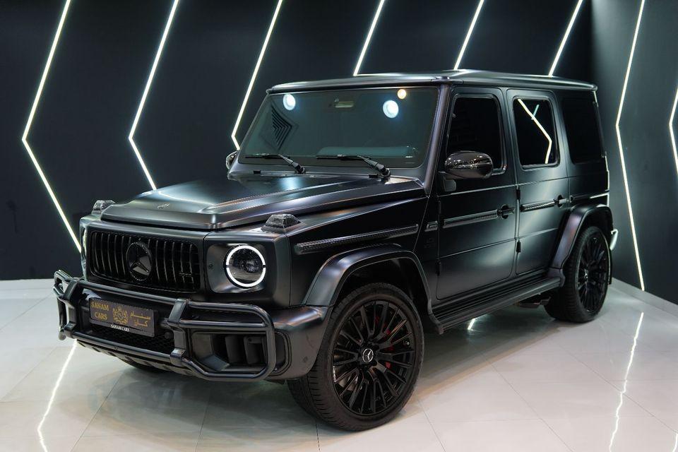 Mercedes-Benz G 63 AMG 4MATIC SUV Double Night Package, Carbon Package, A22 Suspension, Gargash Warranty + Service!!