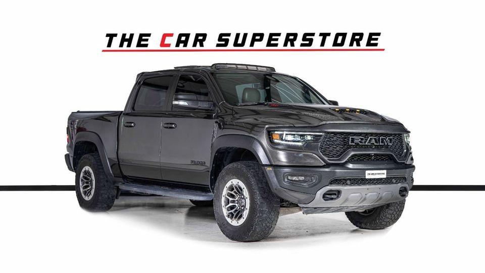 RAM 1500 TRX Crew Cab 6.2L GCC-Al Futtaim Warranty Until 12/2026-Full Service History-BeadLock Rims
