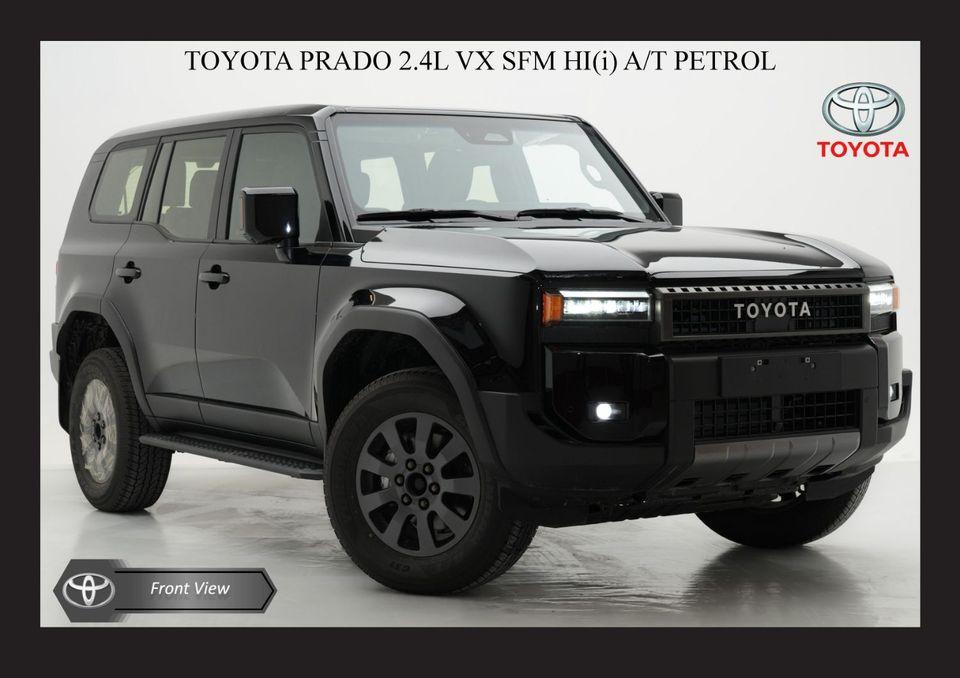 Toyota Prado #Sl TOYOTA PRADO 2.4L VX SFM HI(i) A/T PTR 2024 Export Only