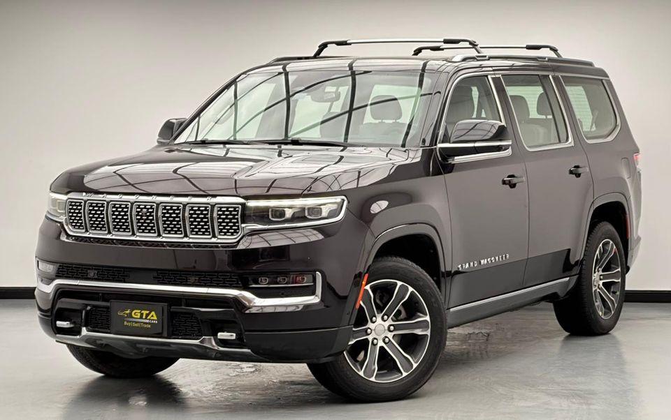 Jeep Grand Wagoneer 2023 Jeep Grand Wagoneer Series 2, 2029 Jeep Warranty + Service Contract, Jeep Full Service History,