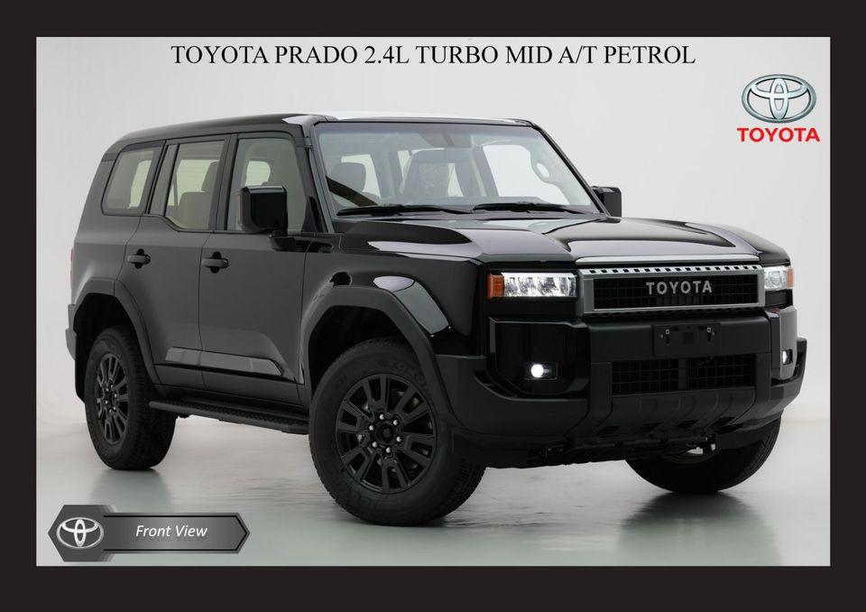 Toyota Prado #Am TOYOTA PRADO 2.4L TURBO MID A/T PTR 2026 Export Only