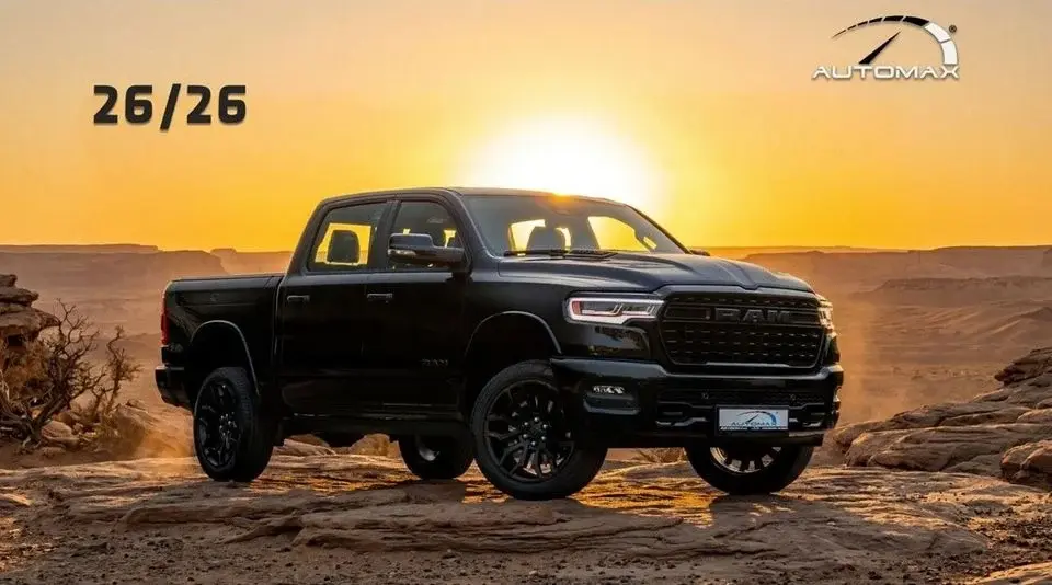RAM 1500 (For Export , НА ЭКСПОРТ) PY 26/26 Limited Crew Cab Hurricane H.O 3.0TT GCC Без пробега