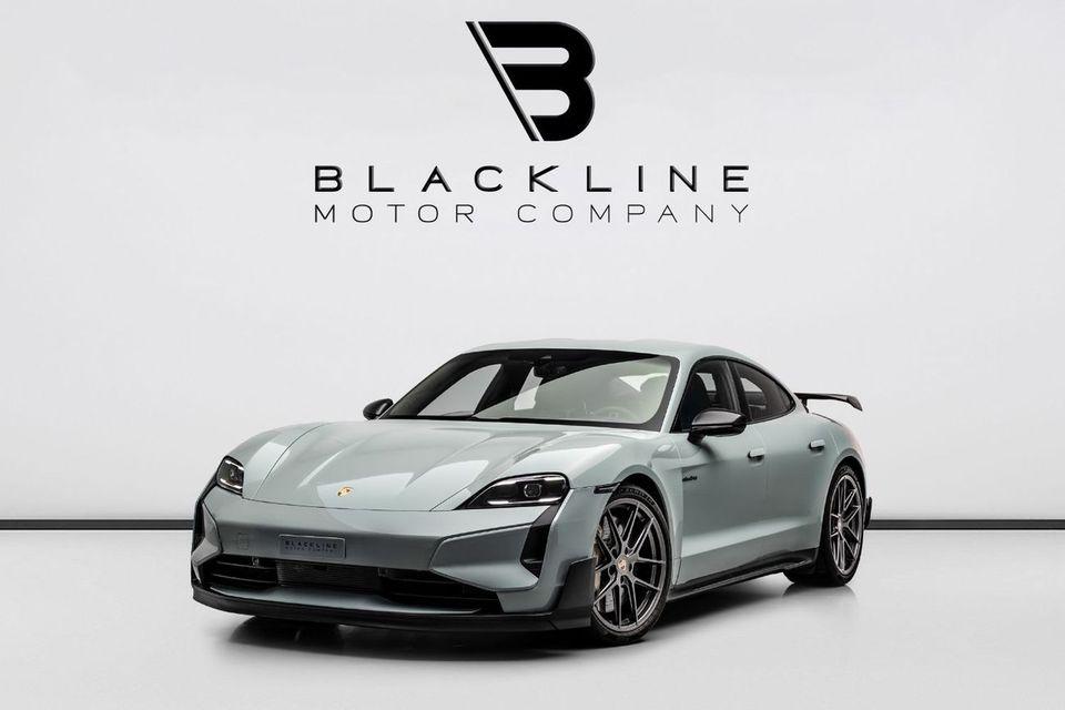 Porsche Taycan 2025 Porsche Taycan Turbo GT, 2027 Porsche Warranty, Full Weissach Package, Very Low KMs, GCC