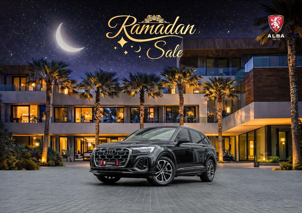 Audi Q7 Q7 S-Line 5,484 P.M 0% Downpayment Q7 3.0L S-Line Audi Warranty! Ramadan Offer!