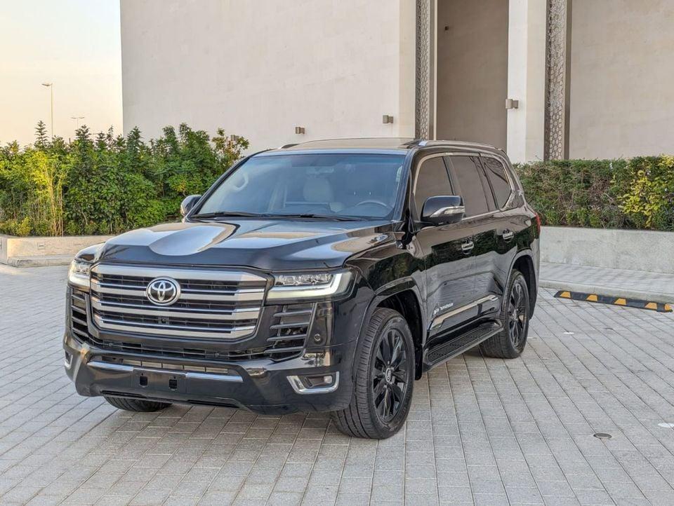 Toyota Land Cruiser Toyota Landcruiser 2008 modified to Lc300 black colour