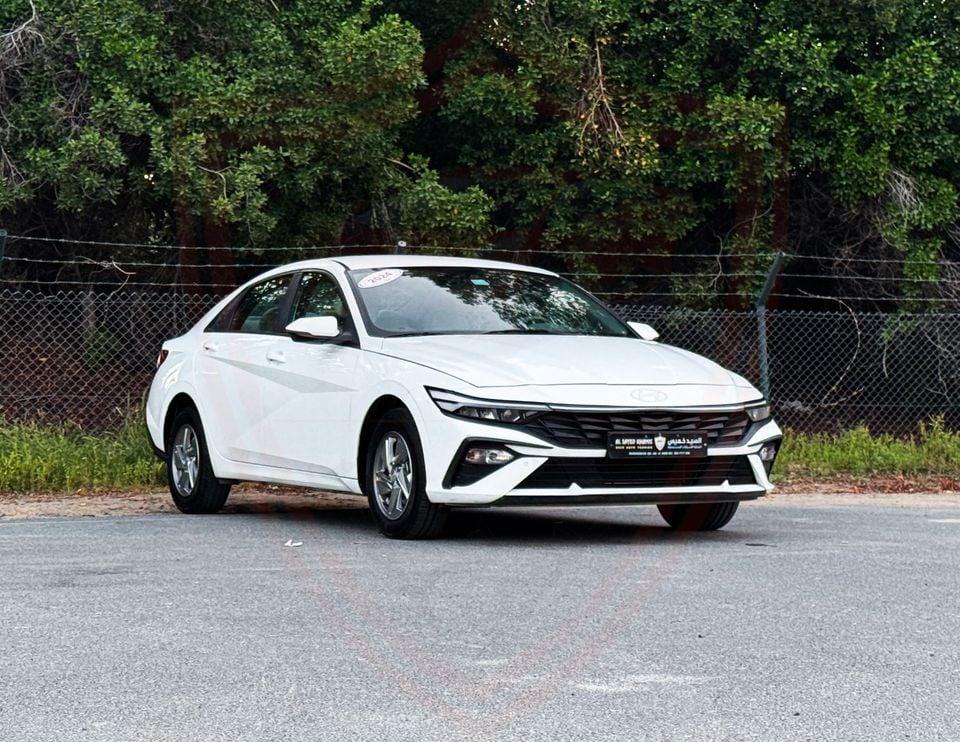 Hyundai Elantra Smart 1.6L Hyundai Elantra 1.6 L 2024 GCC Accident-Free In Excellent Condition 823 P.M