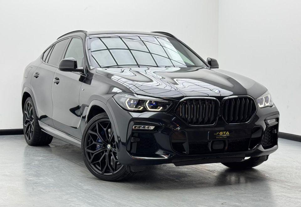 BMW X6 M50i 4.4L 2022 BMW X6 M50i, BMW Service History, 2027 BMW Warranty and Service Pack, GCC