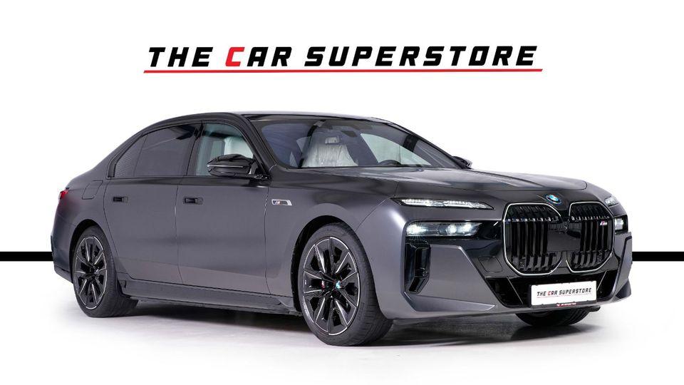 BMW M760e Frozen Black Matt-Special Order-High Specifications-M Sports Package-Rear Executive Lounge