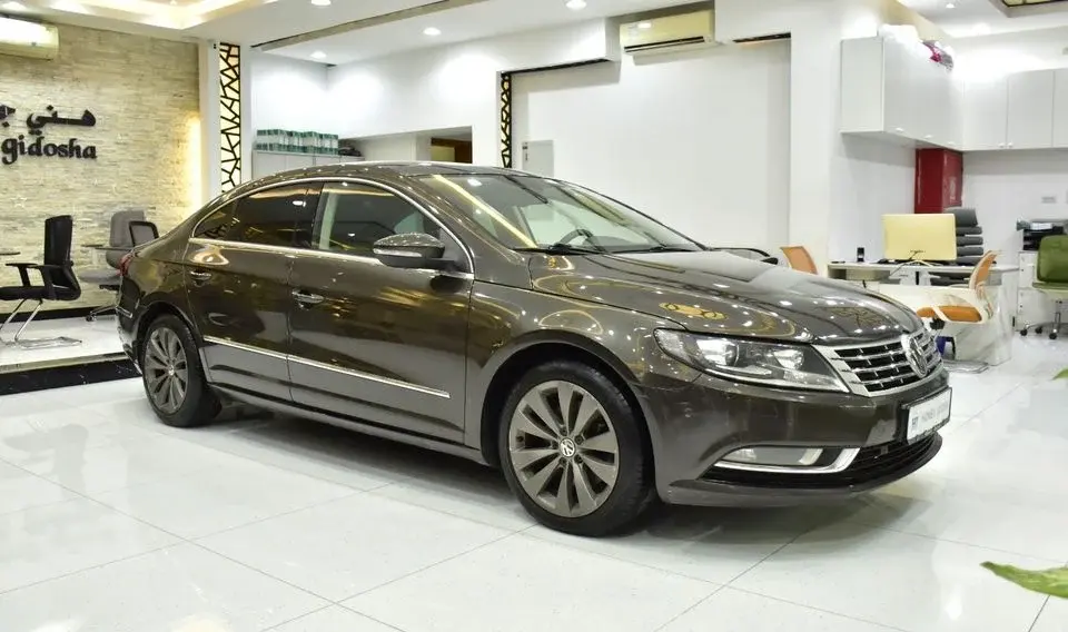 Volkswagen CC EXCELLENT DEAL for our Volkswagen CC ( 2015 Model ) in Brown Color GCC Specs