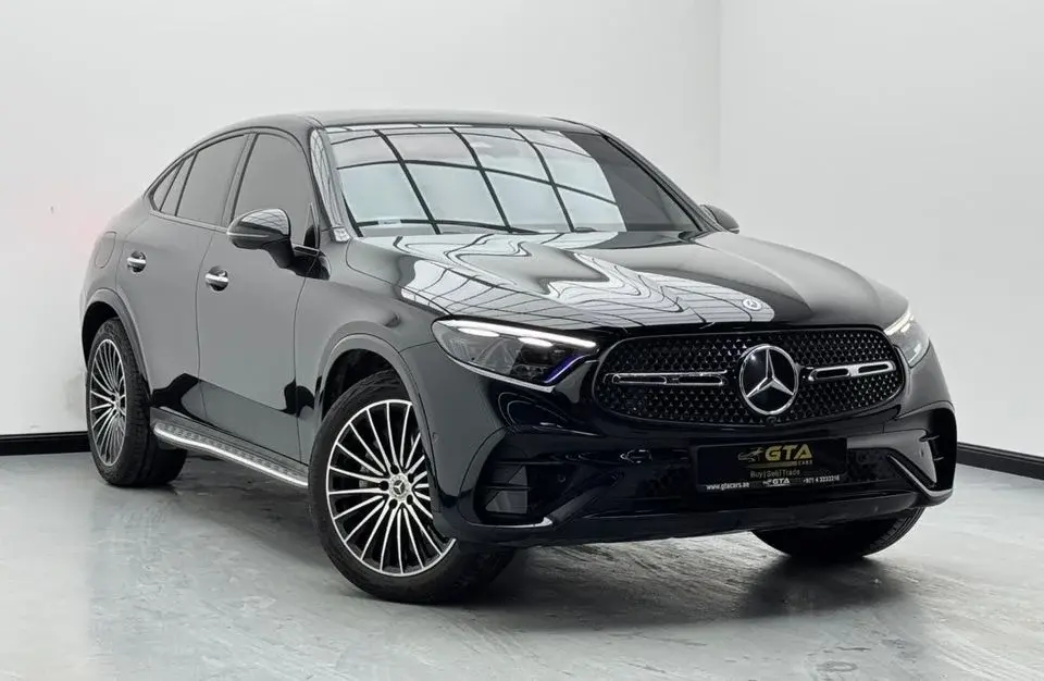 Mercedes-Benz GLC 200 2025 Mercedes-Benz GLC200 AMG 4MATIC Coupe, 2030 Mercedes Warranty and Service Pack, GCC
