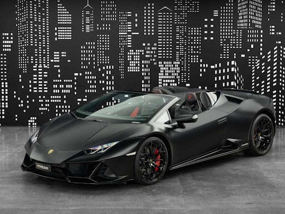 Lamborghini Huracan Evo Spyder LAMBORGHINI HURACAN EVO SPIDER AD PERSONAM COLOR BLACK MATTE