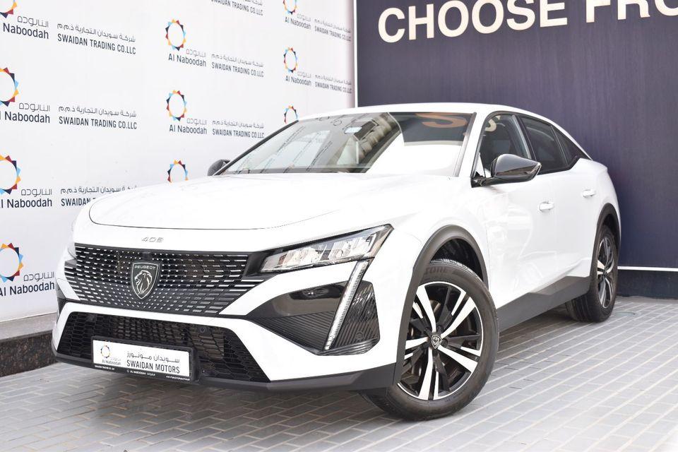 Peugeot 408 FROM 1,229 PM. MANUFACTURER WARRANTY