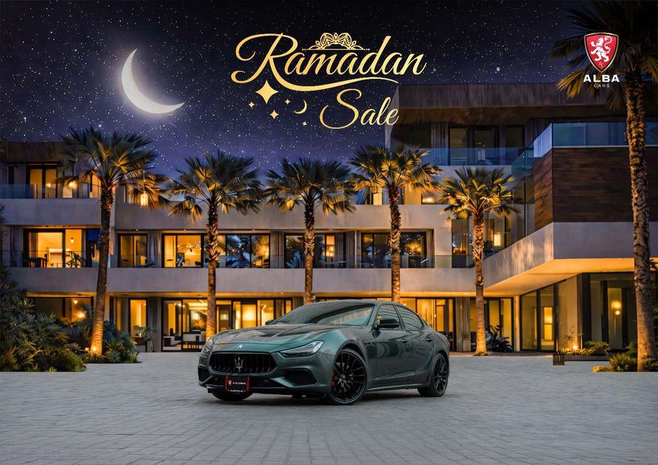 Maserati Ghibli Ghibli MODENA 3,232 P.M 0% Downpayment Excellent Condition! Ramadan Offer!