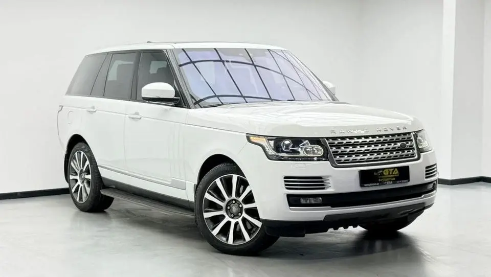 Land Rover Range Rover 2017 Range Rover Vogue SE Supercharged, 2026 RR Warranty, 2029 RR Service Pack, Fully Loaded, GCC