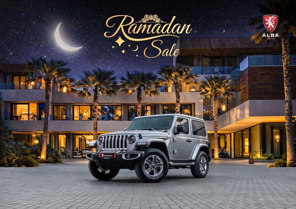 Jeep Wrangler Wrangler Sahara 2,350 P.M 0% Downpayment Service History! Ramadan Offer!