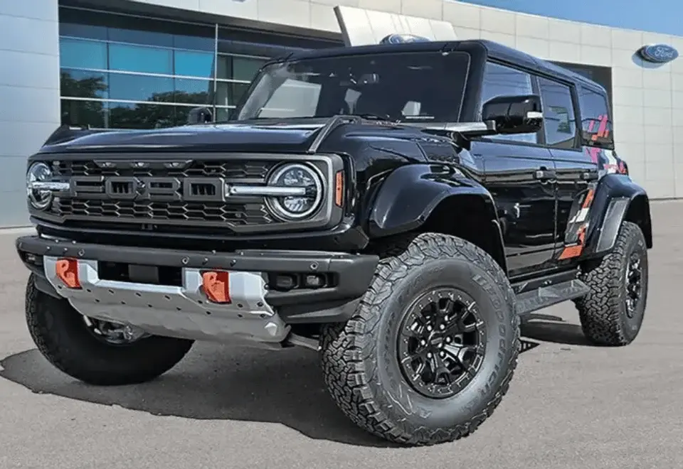 Ford Bronco Raptor 360 degree camera + B&O Audio