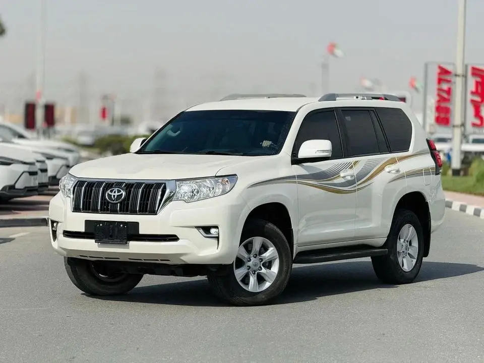 Toyota Prado Toyota Prado Year 2023 petrol cylinder v4 exterior white