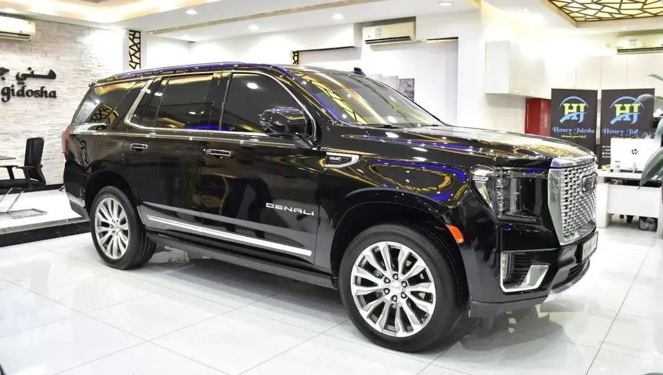 GMC Yukon EXCELLENT DEAL for our GMC Yukon Denali ( 2023 Model ) in Black Color GCC Specs