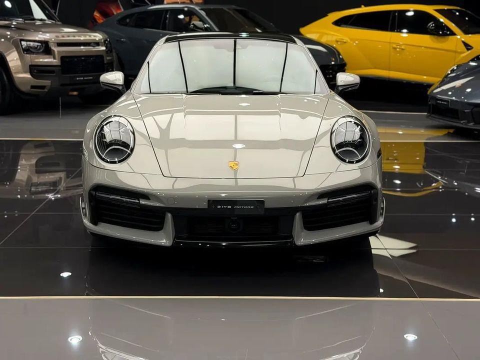 Porsche 911 Turbo S 3.8L (530 HP) Convertible 911 TURBO S GCC NARDO GRAY