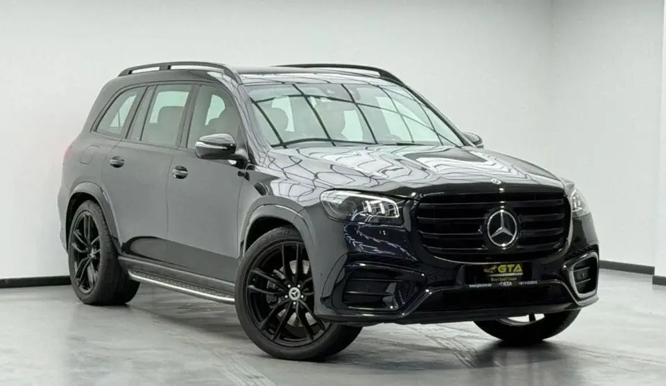 Mercedes Benz GLS580 2024 Mercedes Benz GLS580 4MATIC Night Package, 2029 MB Warranty + Service Pack, 7 Seater, GCC