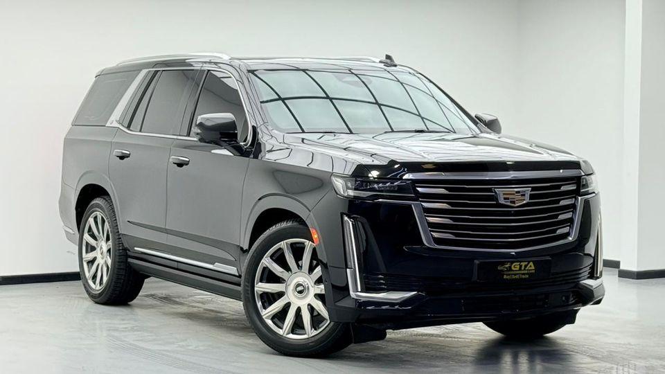 Cadillac Escalade Premium Luxury Platinum 6.2L 4WD 2021 Cadillac Escalade Premium Luxury Platinum, Warranty, Full Cadi