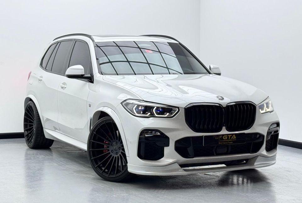 BMW X5 40i M Sport 3.0L 2021 BMW X5 xDrive40i M-Sport Hamann Kit, BMW Warranty, BMW Service History, GCC