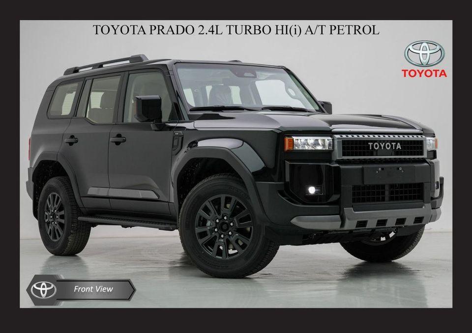 Toyota Prado #Am TOYOTA PRADO 2.4L TURBO HI(i) A/T PTR 2026 Export Only