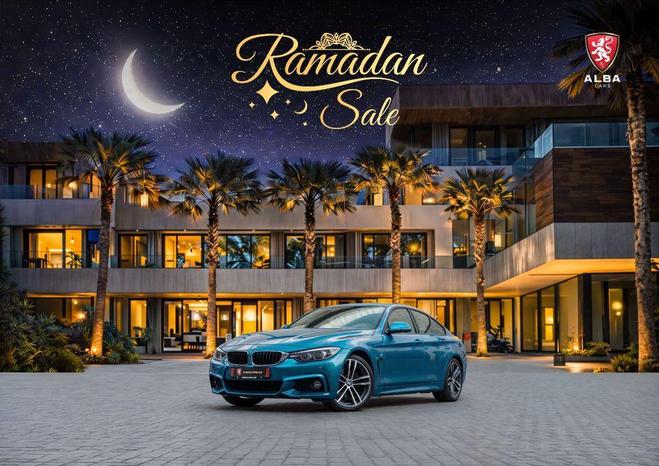 BMW 430i Gran Coupe 430 M Sport 1,959 P.M 0% Downpayment M-Kit Full BMW Service History! Ramadan Offer!