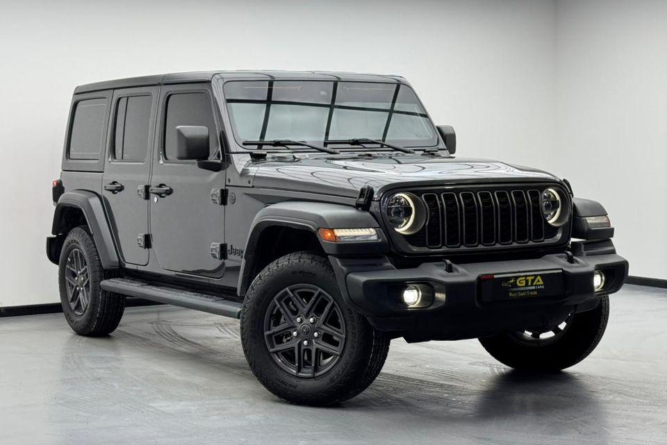 Jeep Wrangler Unlimited Sport S 2.0L A/T 2025 Jeep Wrangler Unlimited Sport S, Jeep Warranty+Service Contract+Ful