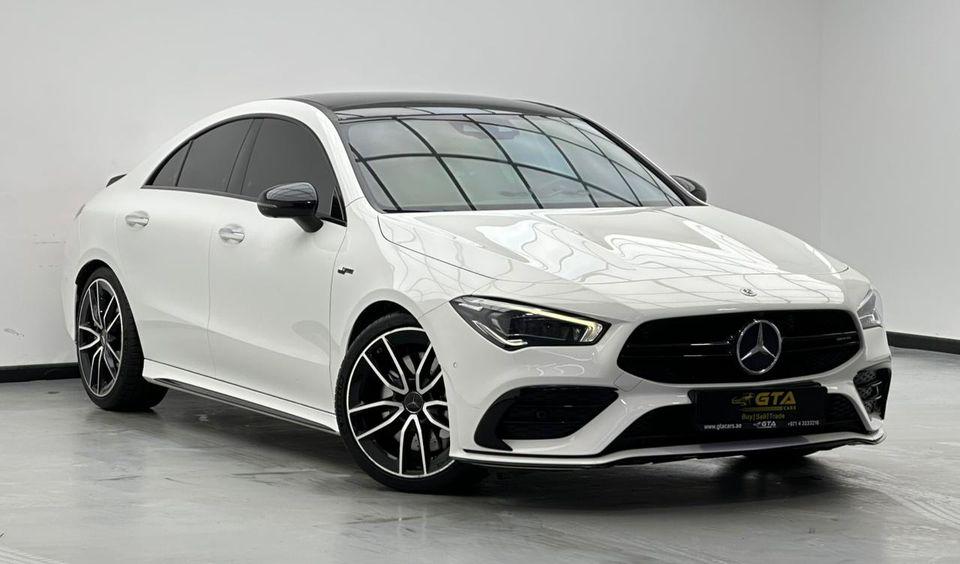 Mercedes-Benz CLA 35 AMG 2023 Mercedes Benz CLA35 AMG 4MATIC, 2027 Mercedes Warranty + Service Pack, Very Low Km, GCC