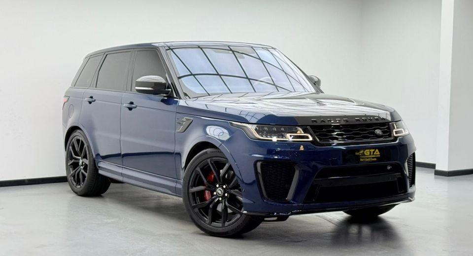 Land Rover Range Rover Sport 2022 Range Rover Sport SVR Carbon Edition, 2028 RR Warranty, Full RR Service History, Low Km, GCC