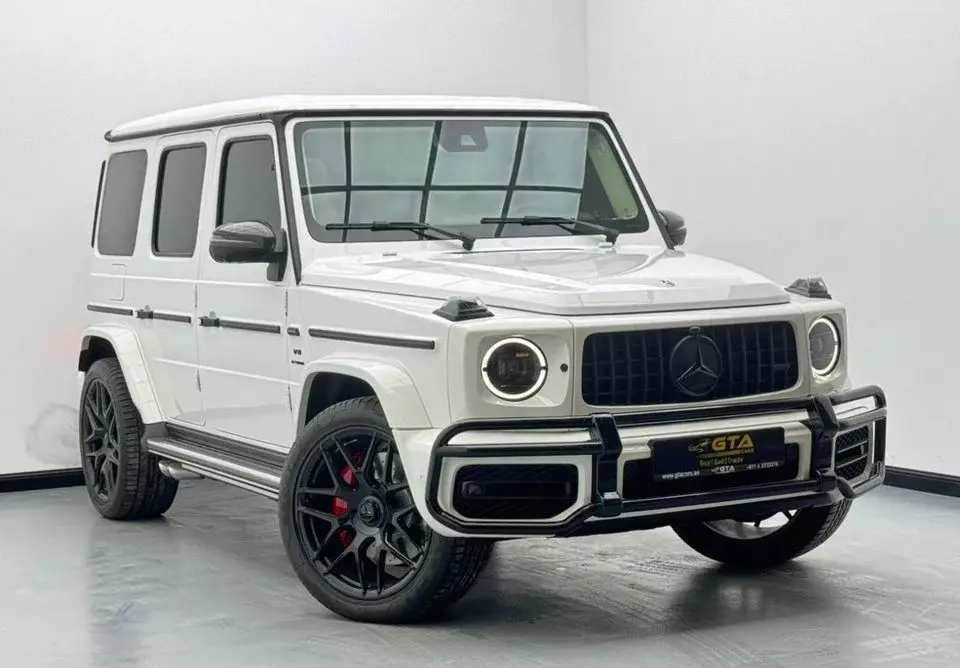 Mercedes Benz G63 AMG 2022 Mercedes-Benz G63 AMG Night package, 2027 Mercedes Warranty and Service Pack, GCC