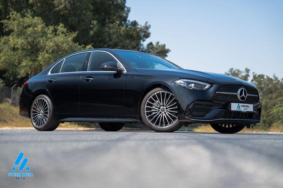 Mercedes-Benz C 200 AMG Line 1.5L Warranty Included GCC Specs Sedan