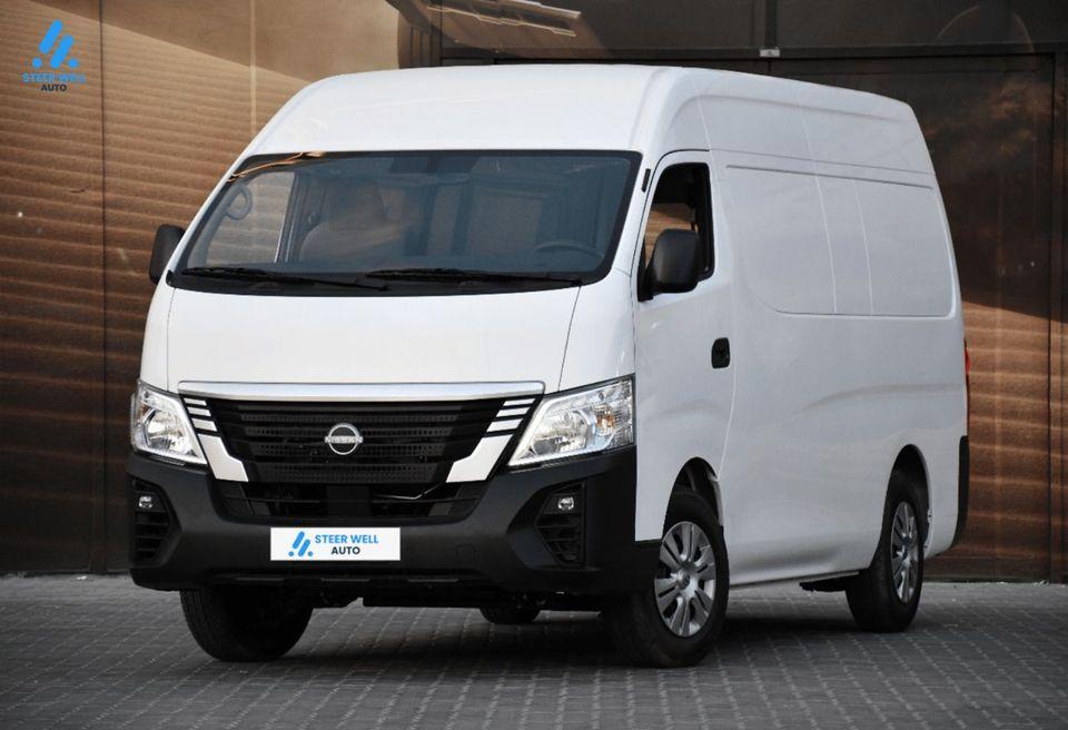 Nissan Urvan 3-Seater Automatic (4-Door) NV350 Highroof Delivery Van GCC White Automatic