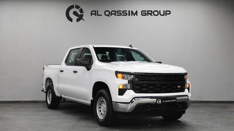 Chevrolet Silverado V8 5.3L 355 Hp 4X4 GCC Brand New AED 3,550 monthly with 0% Down-Payment Under Warranty Ref