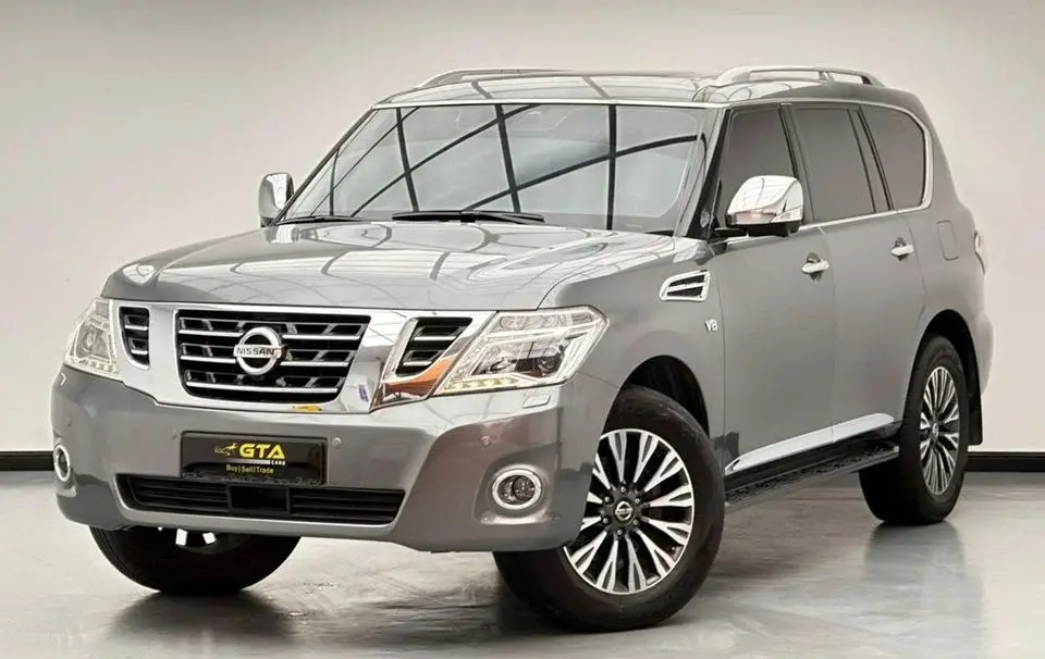 Nissan Patrol 2019 Nissan Patrol Platinum, 1 Year Warranty Unlimited Km, Full Service History, GCC