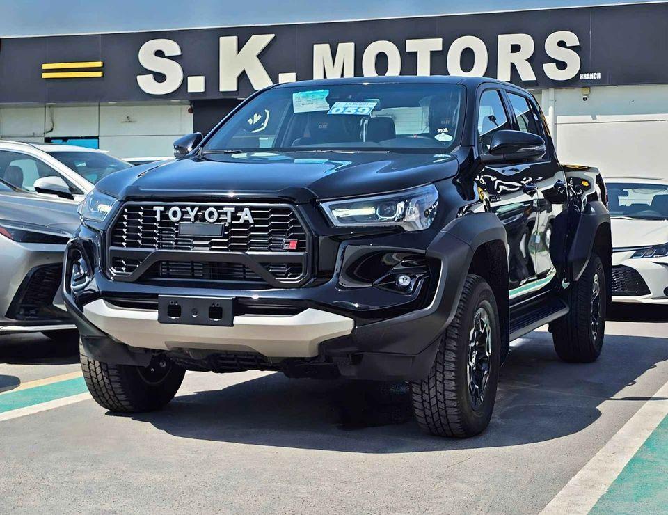 Toyota Hilux GR SPORT WITH BULBAR / 2.8L DIESEL V4 / RADAR / 360*CAMERA/DRIVER PWR SEATS WITH LATHER (CODE#HGRD)