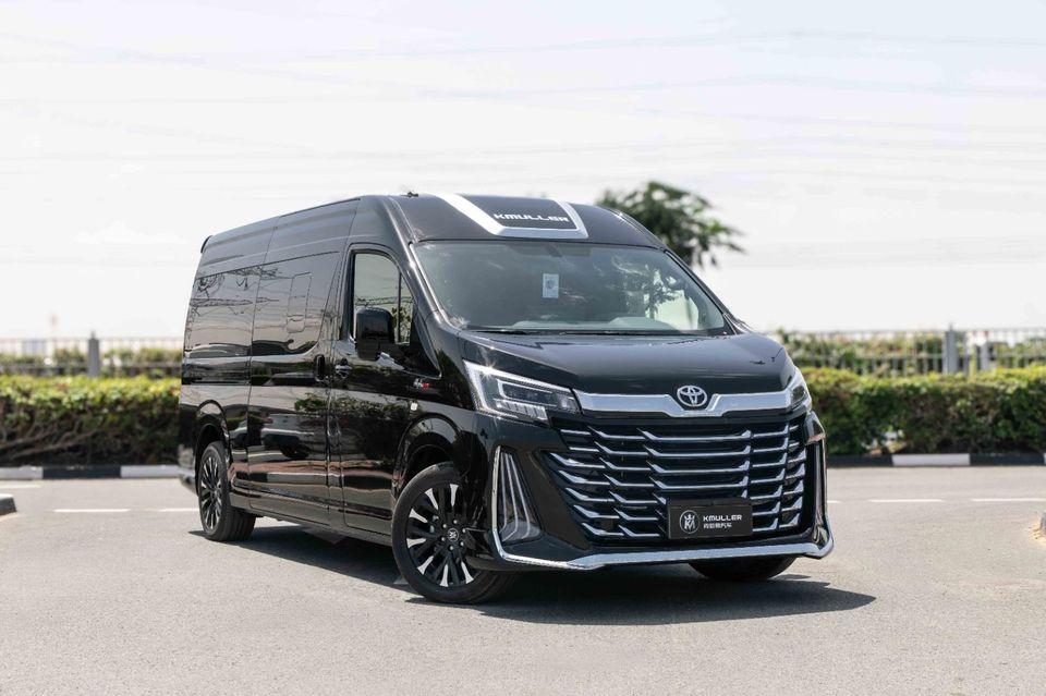 Toyota Hiace Alpha AL680 KMuller Edition 3.5L - Black Inside Brown Export Only