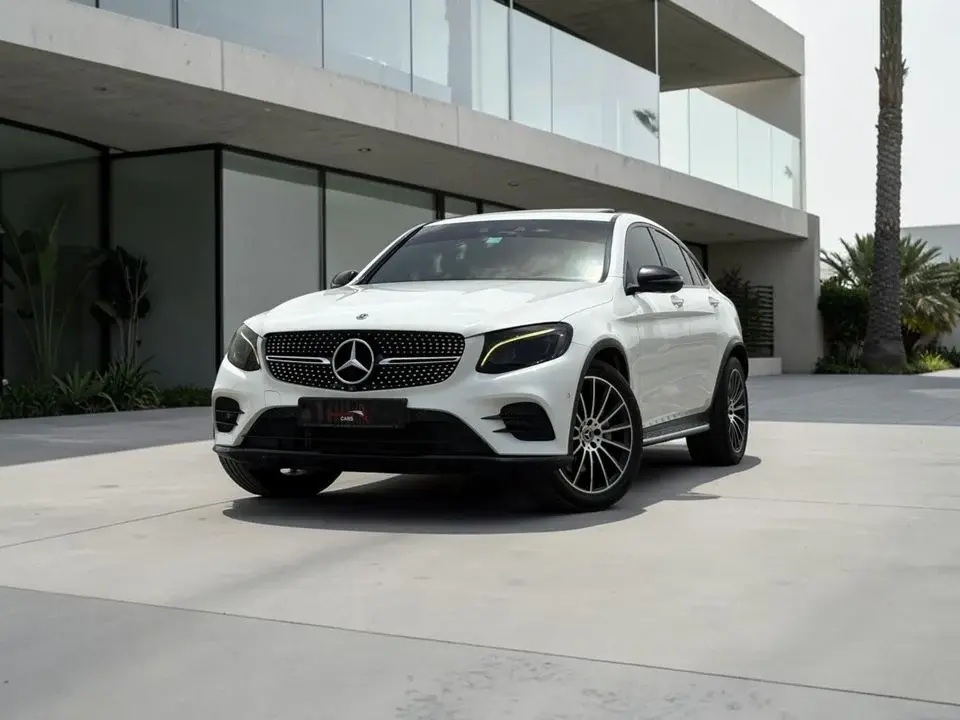 Mercedes-Benz GLC Coupe 250 AED 2,420 P.M 0% DOWN PAYMENT MERCEDES-BENZ GLC 250 COUPE 2.5L 4WD 2018 FULL SERVICE HISTO