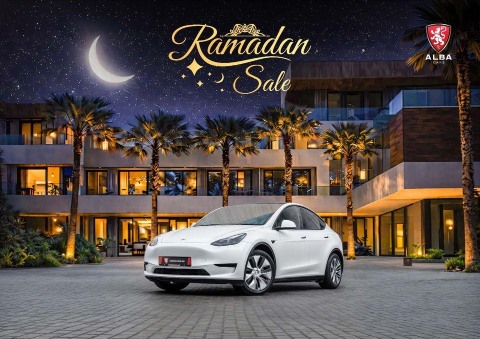 Tesla Model Y Model Y 1,959 P.M 0% Downpayment ONE OWNER TESLA WARRANTY! Ramadan Offer!