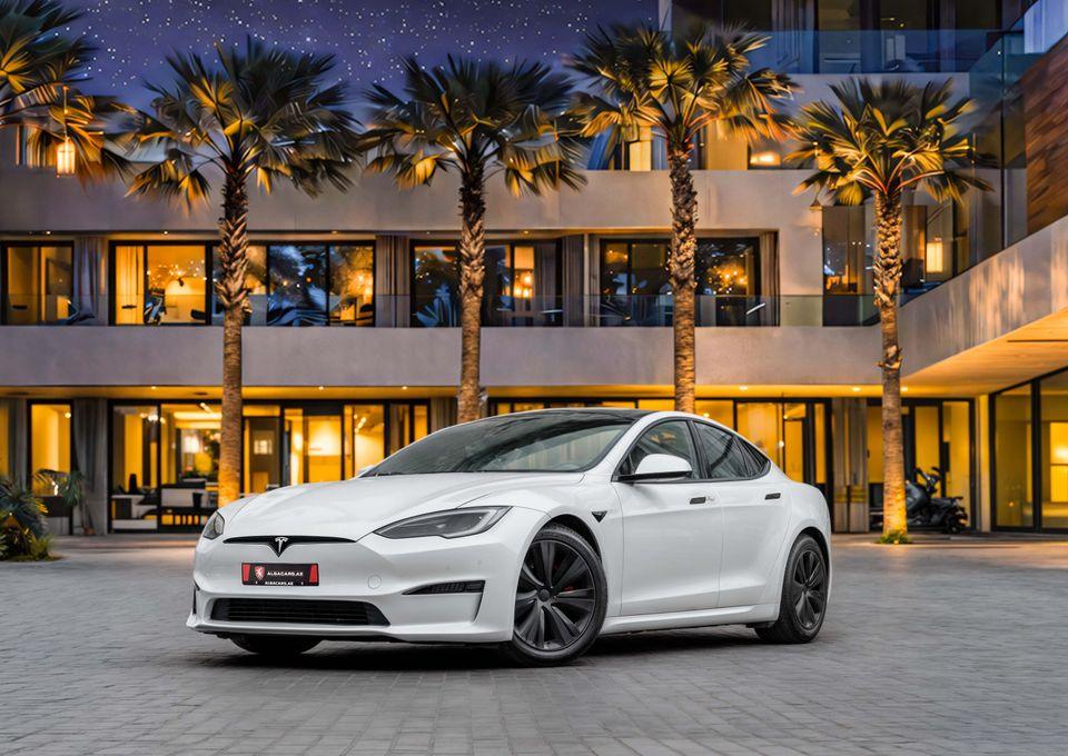 Tesla Model S Model S Plaid 5,582 P.M 0% Downpayment Tesla Warranty! Ramadan Offer!