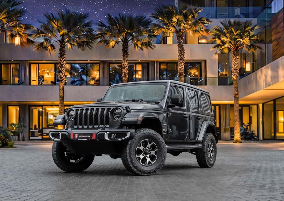 Jeep Wrangler Wrangler Unlimited Sahara 2,400 P.M 0% Downpayment EXCELLENT CONDITION Ramadan Offer!