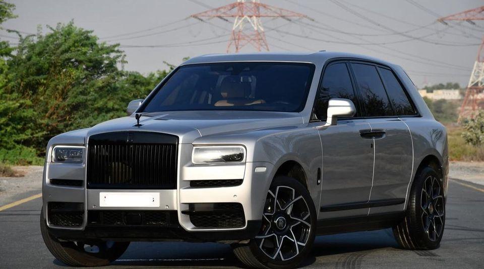 Rolls Royce Cullinan Rolls-Royce Cullinan GCC New Zero KM Engine Official RR Service Luxury Grey