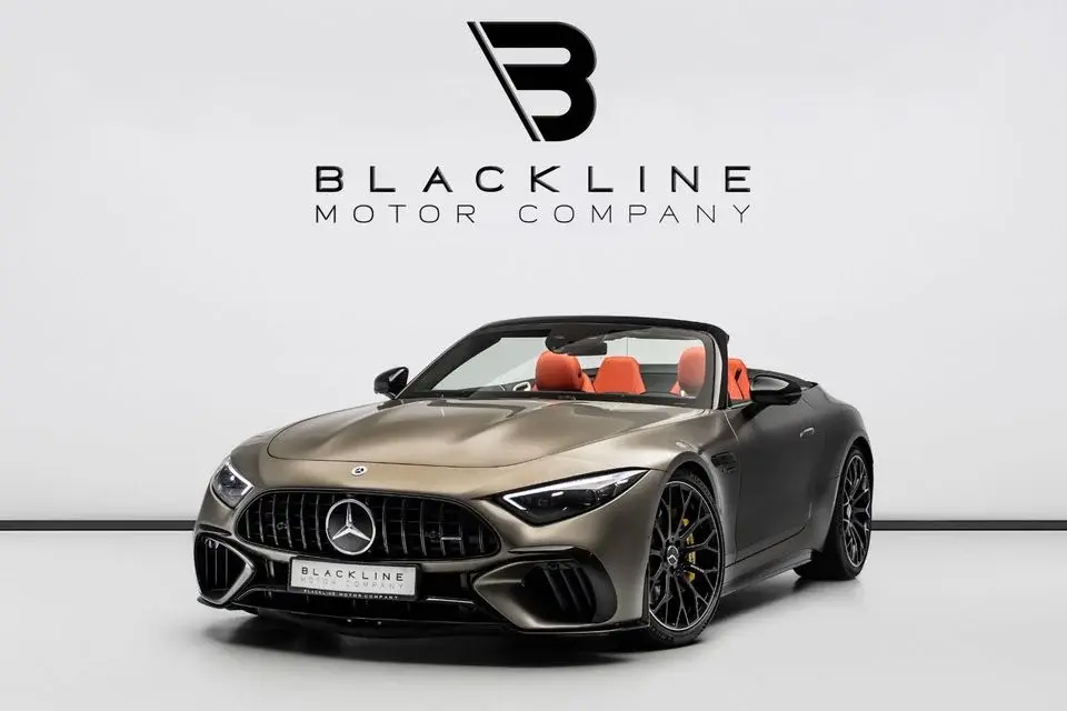 Mercedes-Benz SL 55 AMG Roadster 4Matic+ SUMMER STARTS NOW EXCLUSIVE DEAL BY BLACKLINE, 2022 Mercedes SL 55 AMG