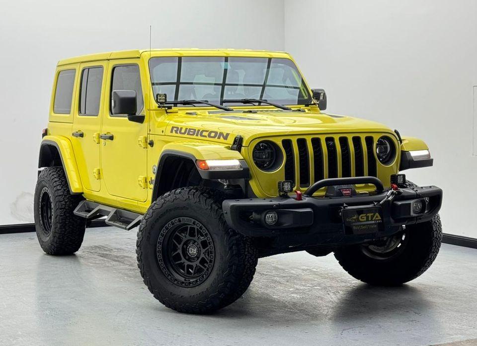Jeep Wrangler Unlimited Rubicon 3.6L 2022 Jeep Wrangler Unlimited Rubicon, 2027 Jeep Warranty and Service Pack, GC