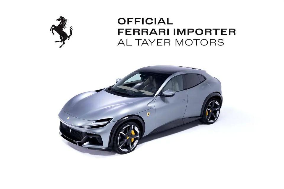 Ferrari Purosangue Unmatched Elegance: Approved MY in Grigio Titanio